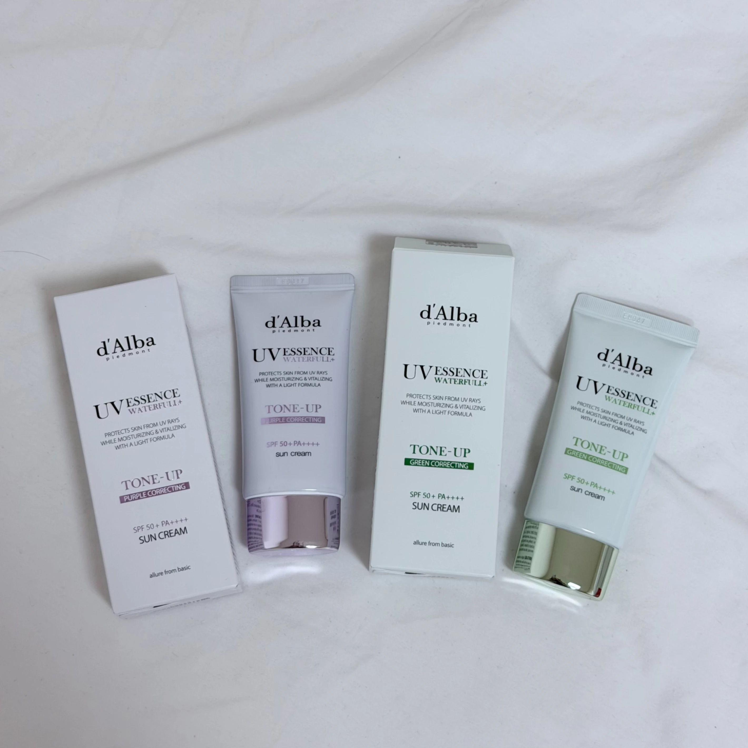 dalba UV ESSENCE WATERFULL 純素水潤提亮防曬霜50ml
