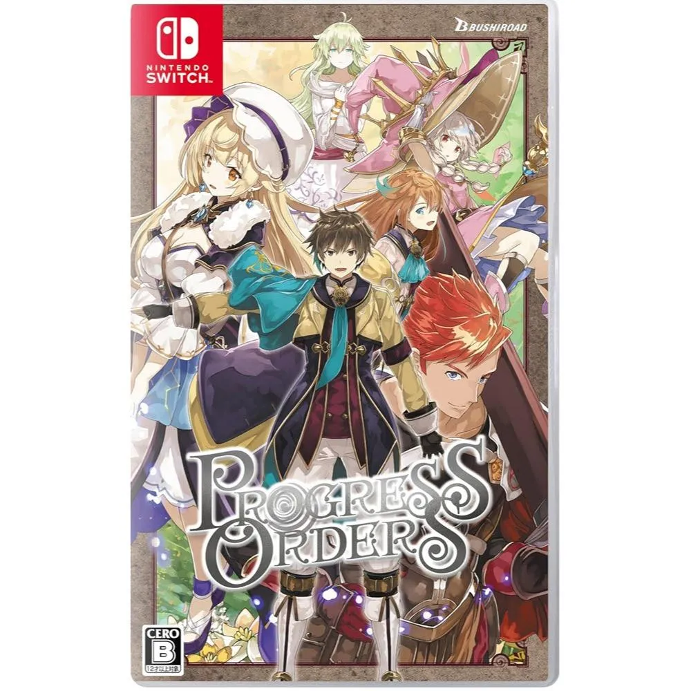 NS Switch PROGRESS ORDERS 日版 中文版