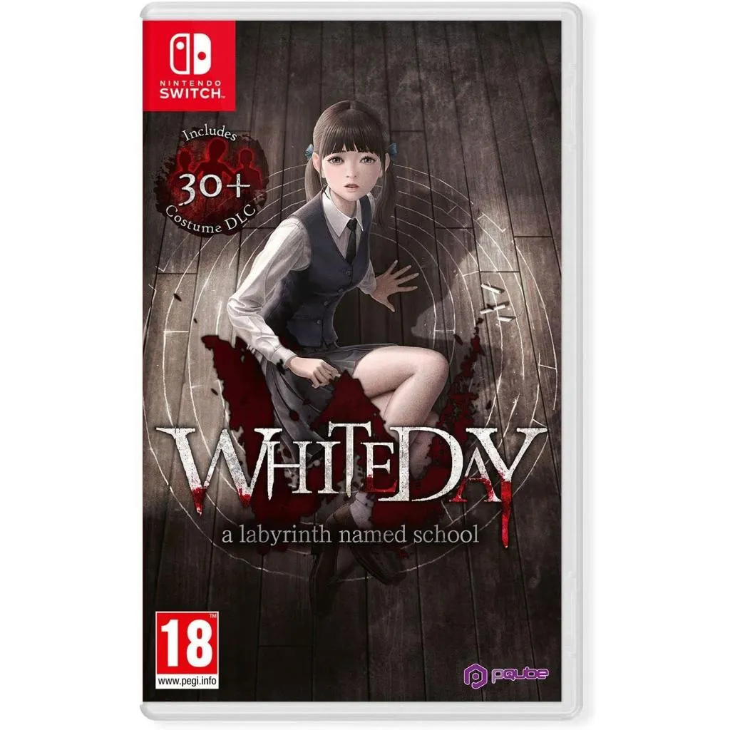 NS Switch 白色情人節 恐怖學校 歐版 中文版