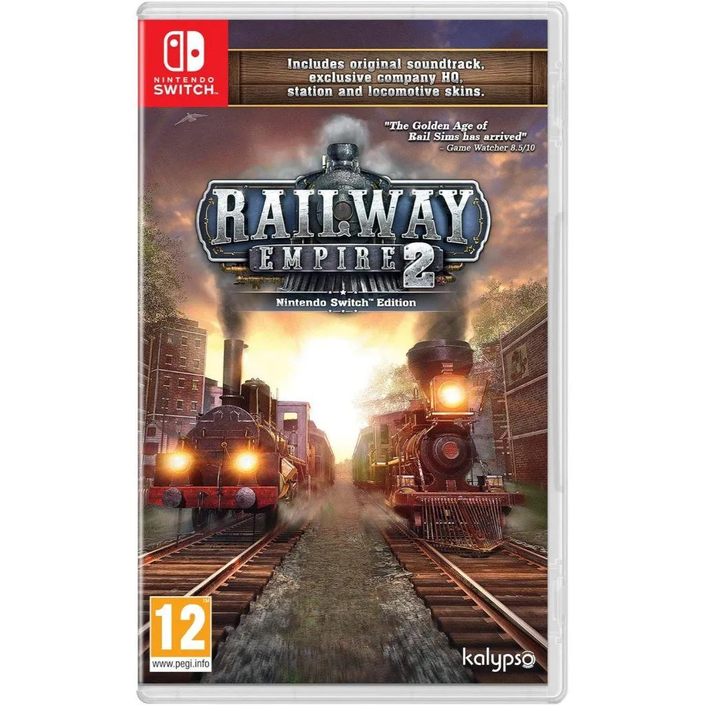 NS Switch 鐵路帝國2 歐版 中文版 Railway Empire 2
