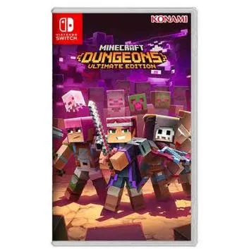 【NS】 我的世界:地下城 終極版 當個創世神 MINECRAFT 中文版