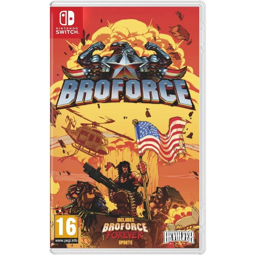 NS 兄貴之力 Broforce 歐版 英日文 包含 Broforce Forever
