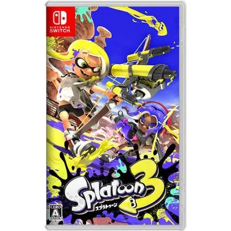 NS Switch 斯普拉遁3 漆彈大作戰3 Splatoon 3 中文版