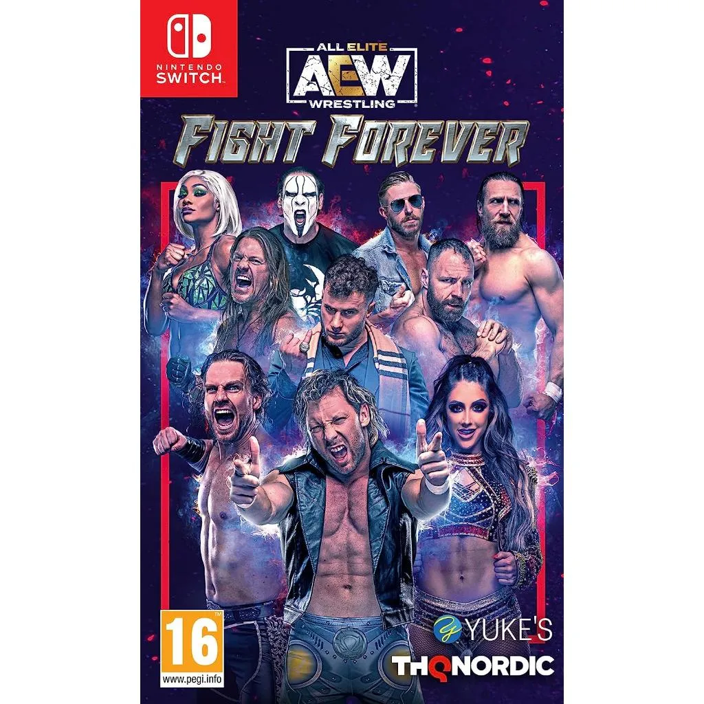 NS Switch 全精英摔角: 戰無止境 AEW: Fight Forever 歐版 簡中版