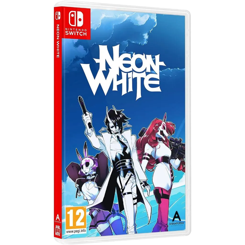NS Switch 霓虹白客 歐版 中文版 Neon White