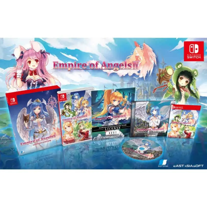 NS Switch 天使帝國4 天使帝國IV 中文版 限定版