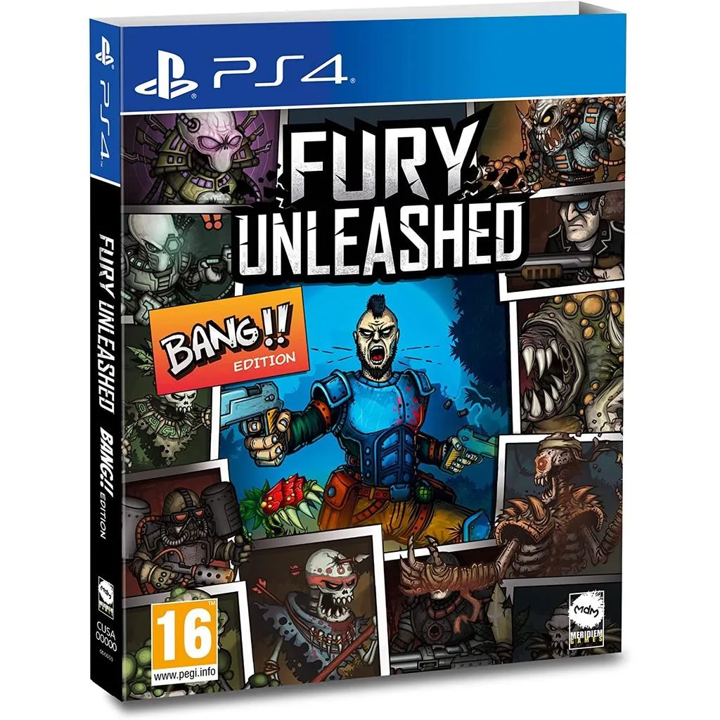 PS4 Fury Unleashed 惡棍英雄 歐版簡中版