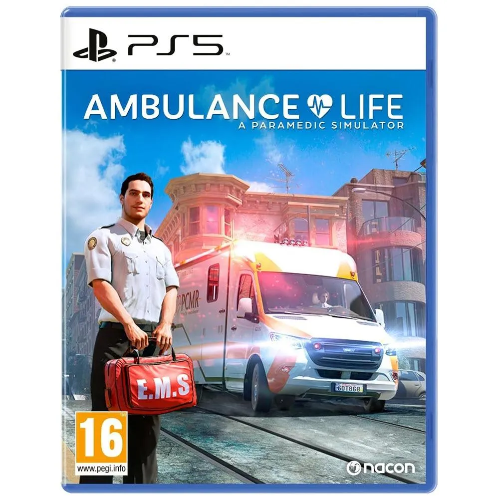 PS5 救護車生活模擬器 救護員生活 歐版 中文版