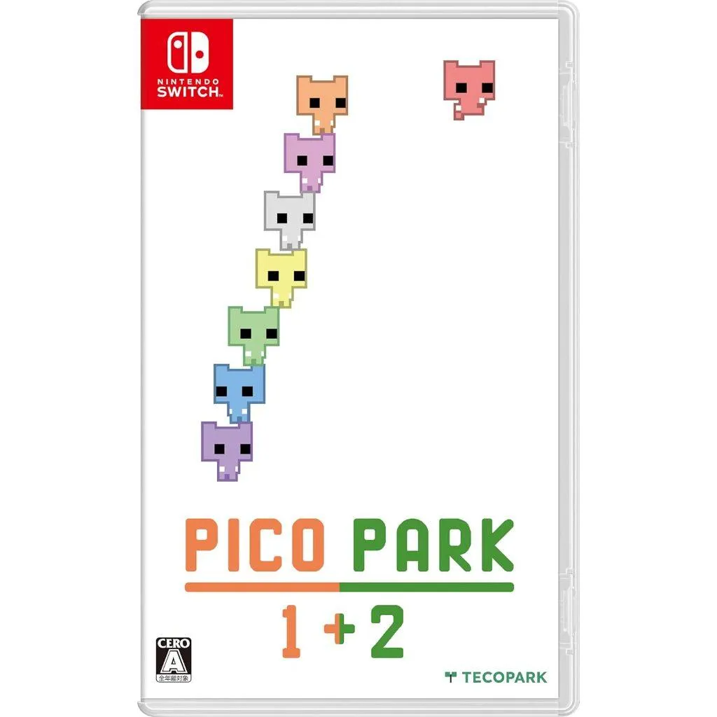 【NS】PICO PARK 1+2 日版 (1代英日文 2代支援繁體中文)