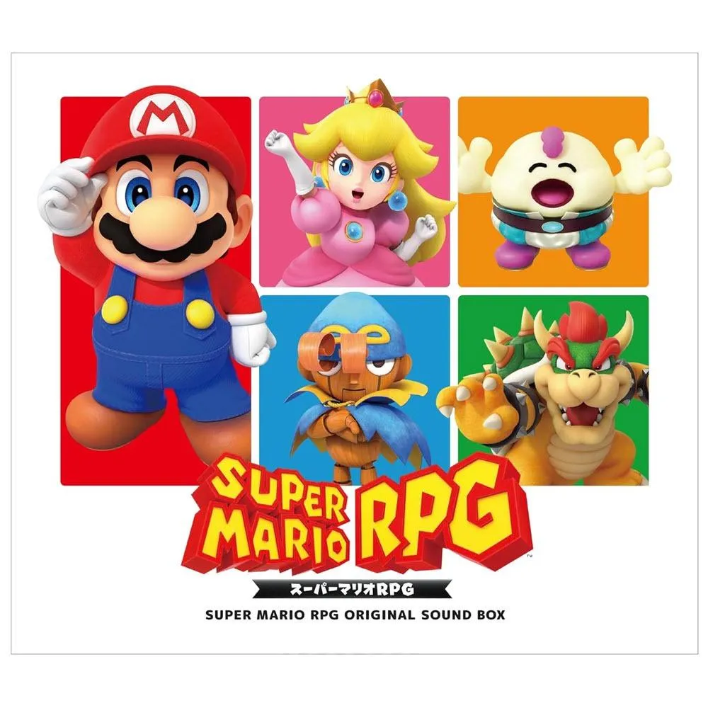 超級瑪利歐RPG 遊戲原聲帶OST CD 2枚組