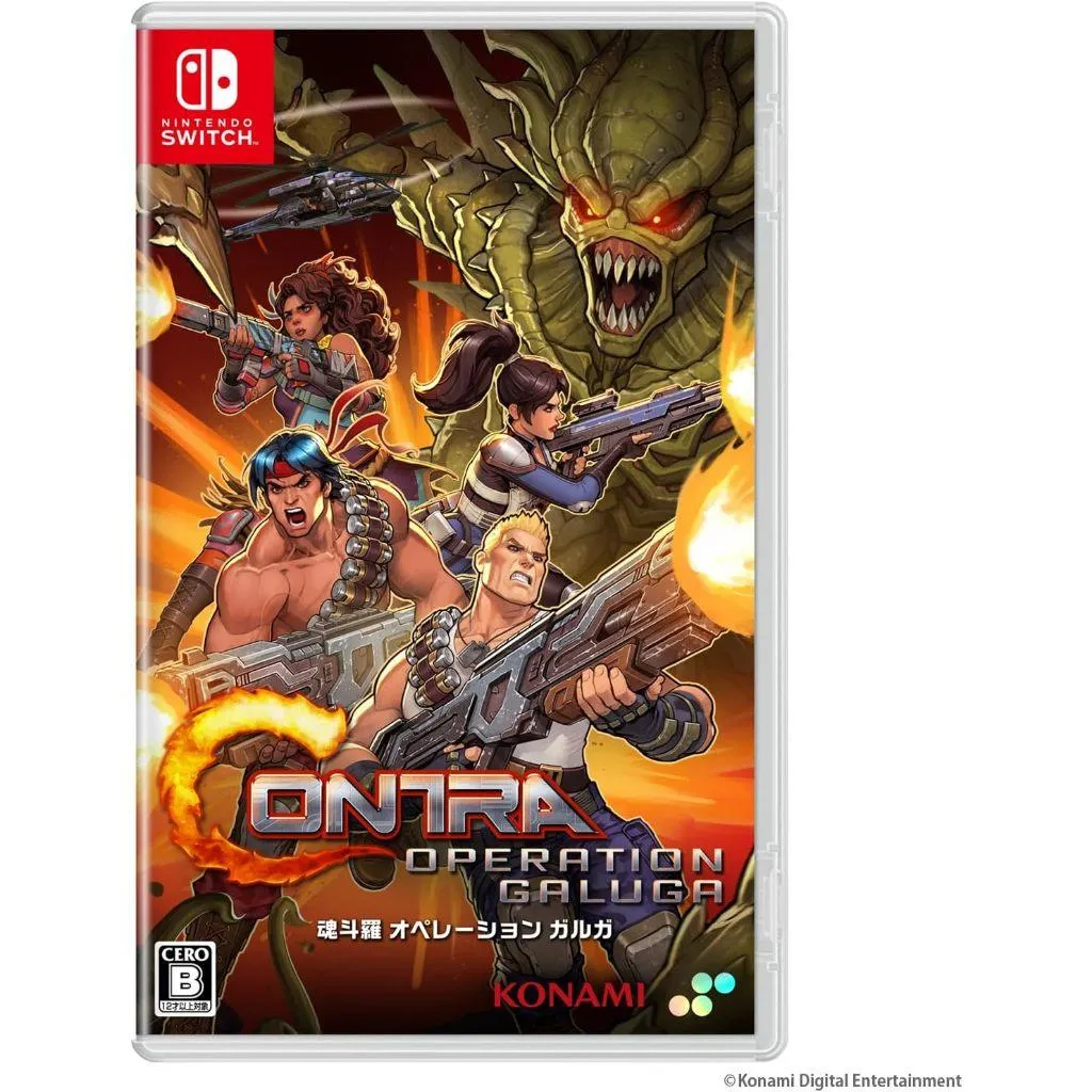 NS Switch 魂斗羅：加盧加行動 中文版