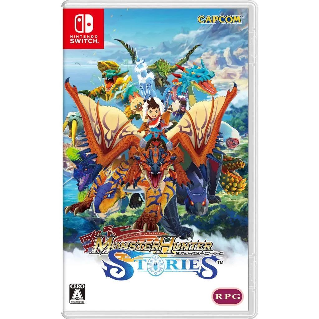 NS Switch 魔物獵人物語 1代 日版 中文版