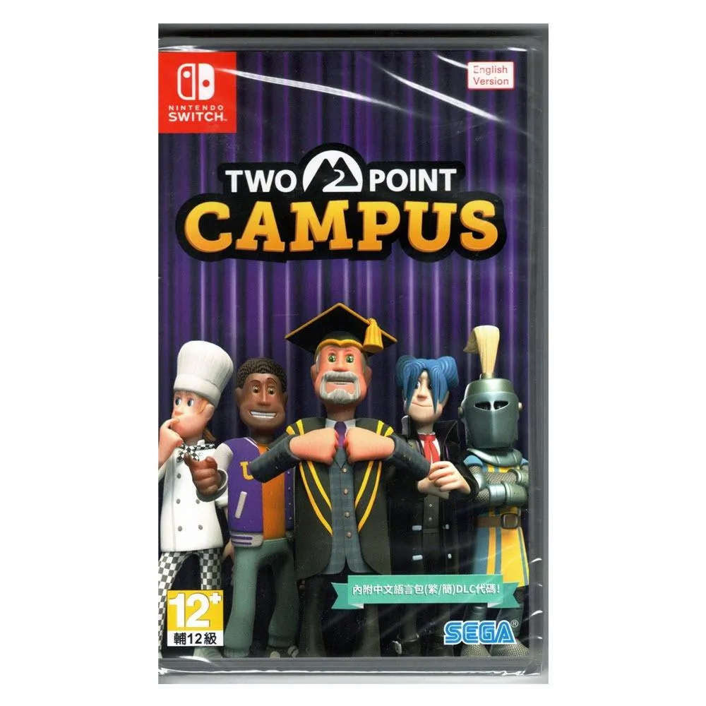 NS Switch 雙點校園 Two Point Campus 中文版