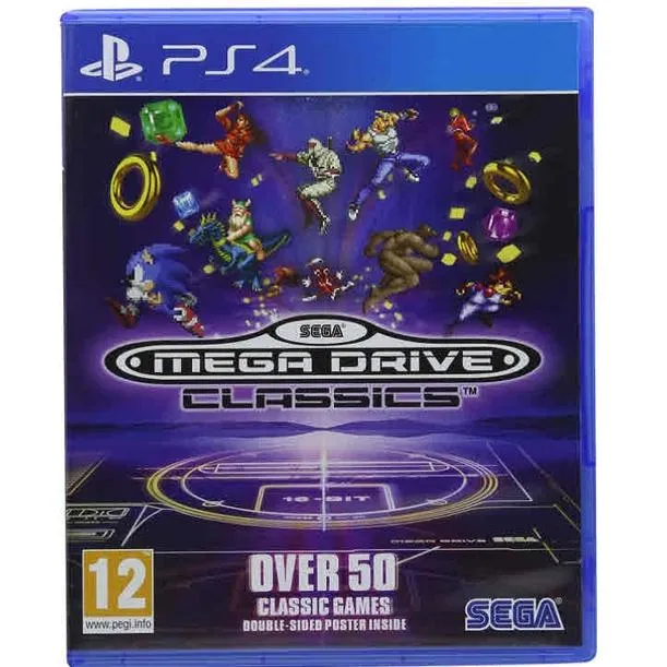 PS4 SEGA 世嘉 MD 經典遊戲合集 歐版英文