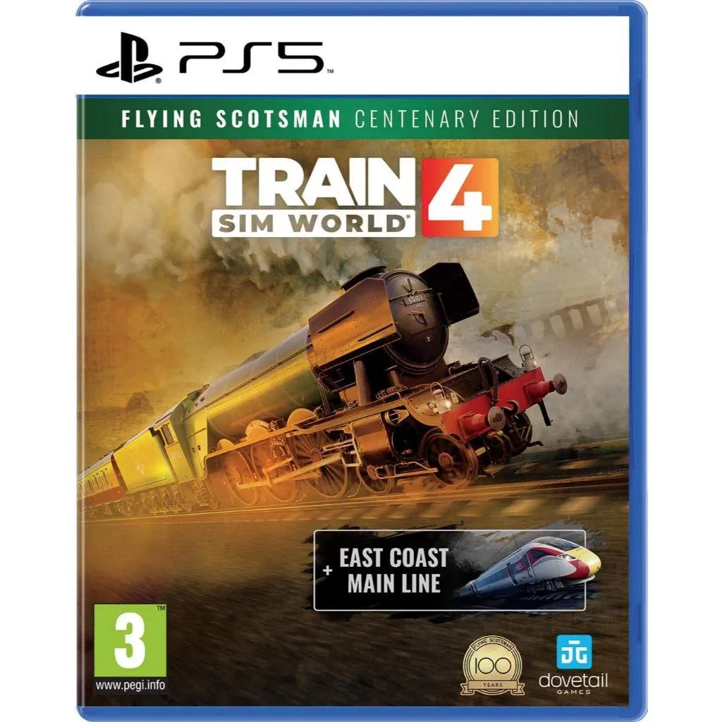 PS5 模擬火車世界4:飛行蘇格蘭人百年紀念版 歐版 簡中版