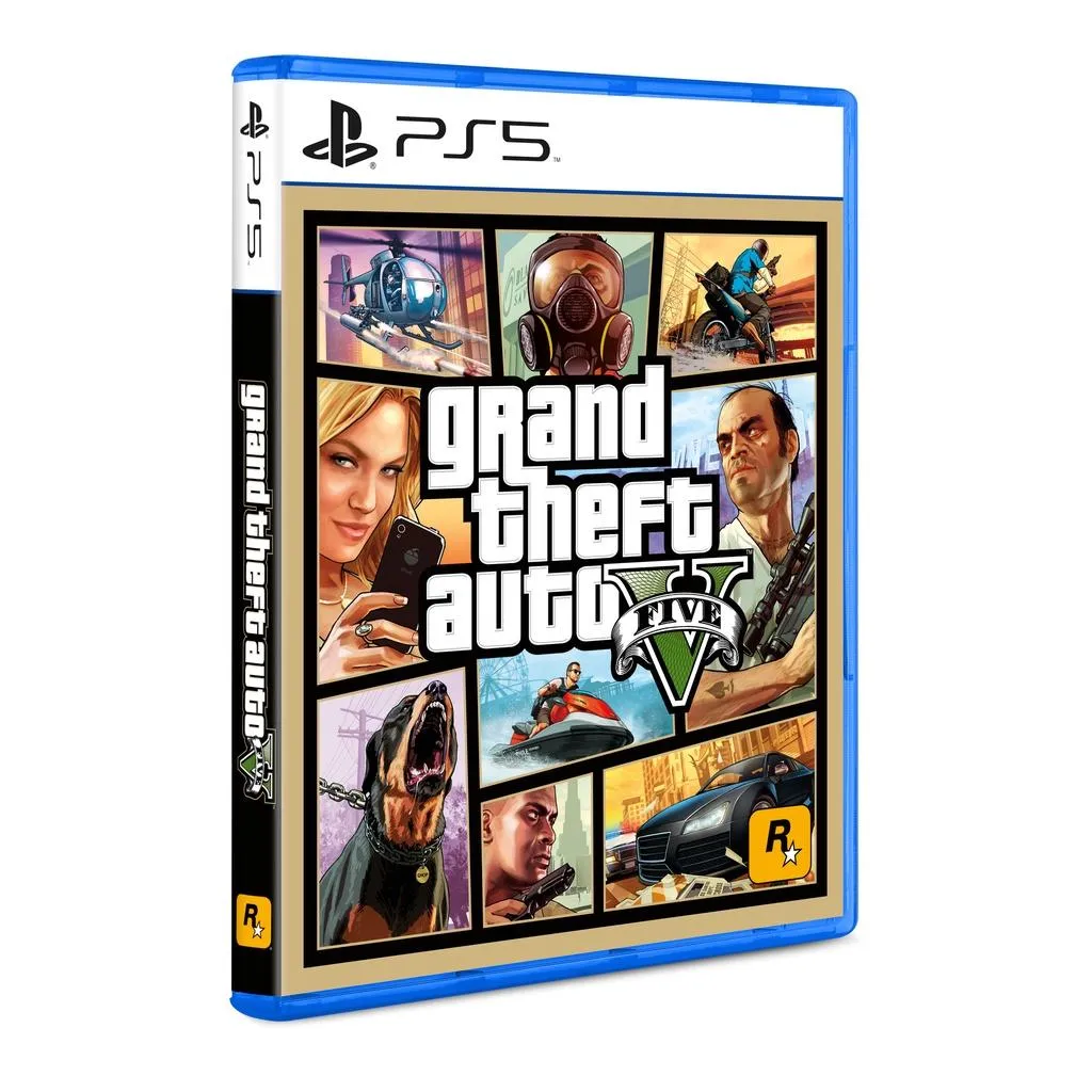 PS5 GTA5 俠盜獵車手5 GTA 5 Grand Theft Auto 5 中文版