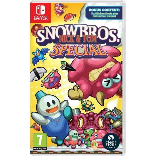 NS 雪人兄弟 Special 特別版 雪球兄弟 歐版 中文版