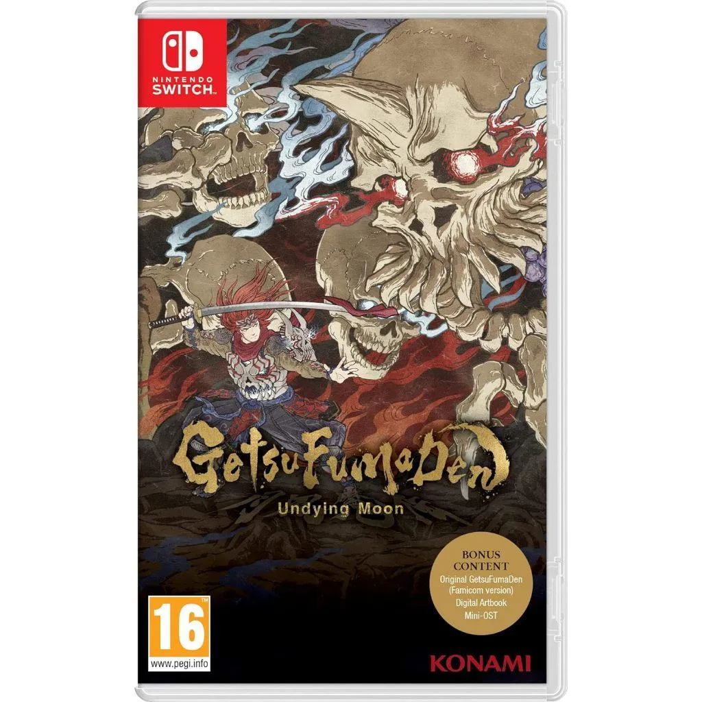 NS Switch 月風魔傳 不朽之月 歐版 中文版