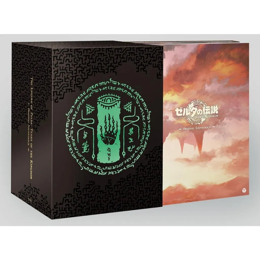薩爾達傳說 王國之淚 遊戲原聲帶OST 限定版 CD9枚組