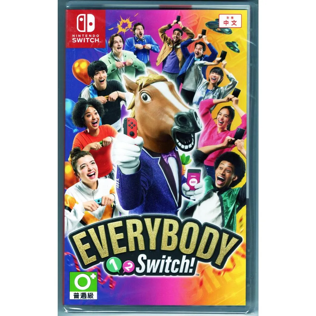 NS Switch Everybody 1-2-Switch! 中文版