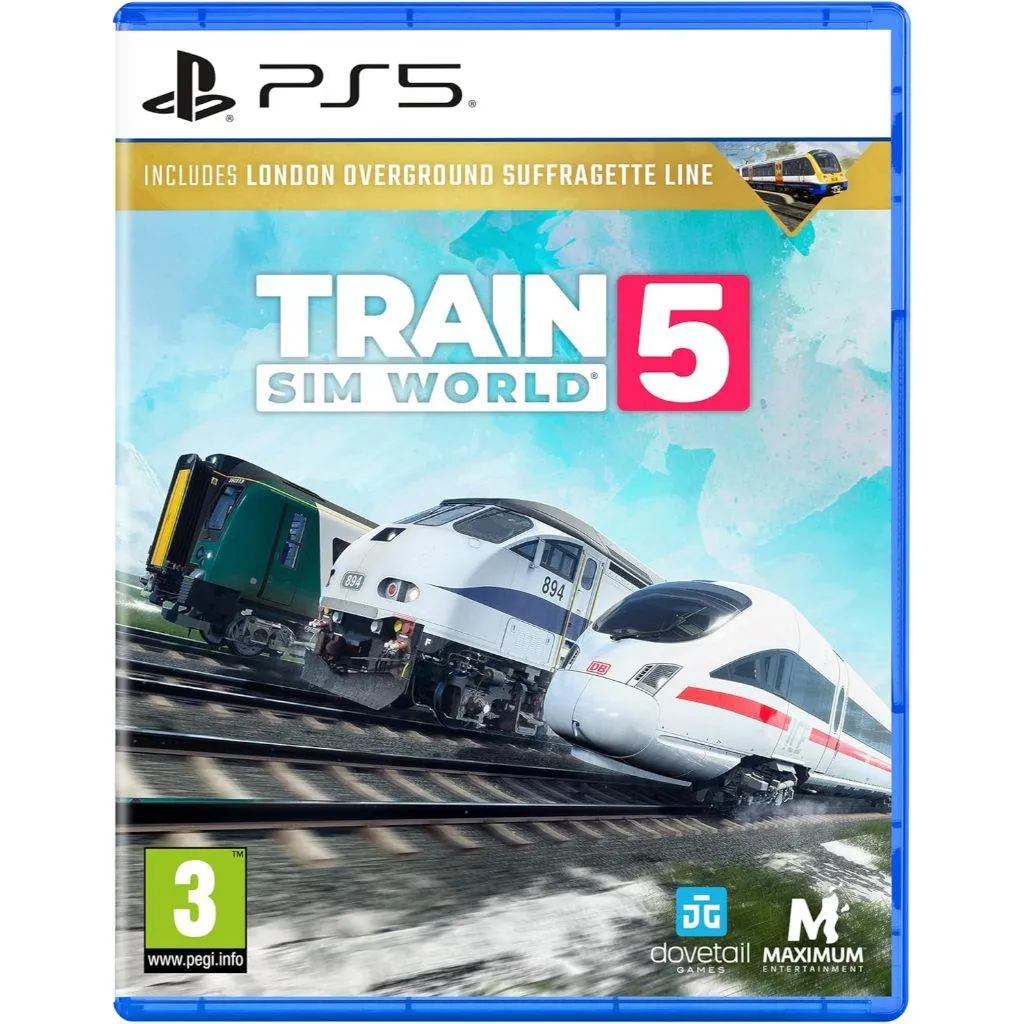 PS5 模擬火車世界5 歐版 簡中版