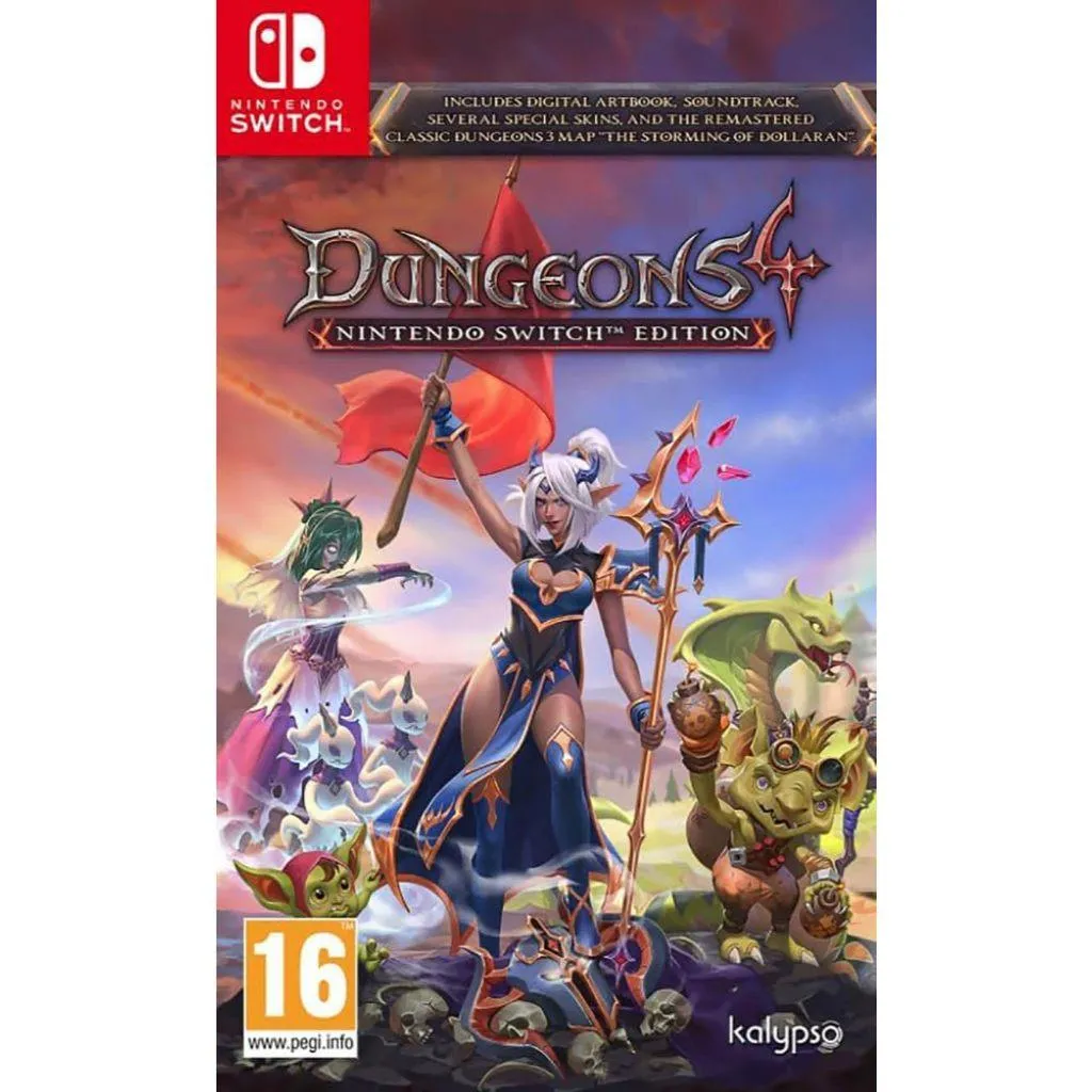 NS Switch 我是魔王:地城守護者4 地下城4 歐版 中文版