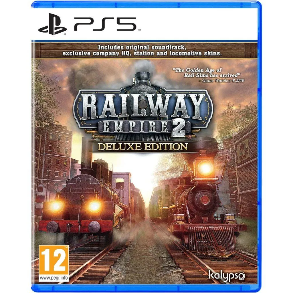PS5 鐵路帝國2 豪華版 歐版 中文版 Railway Empire 2