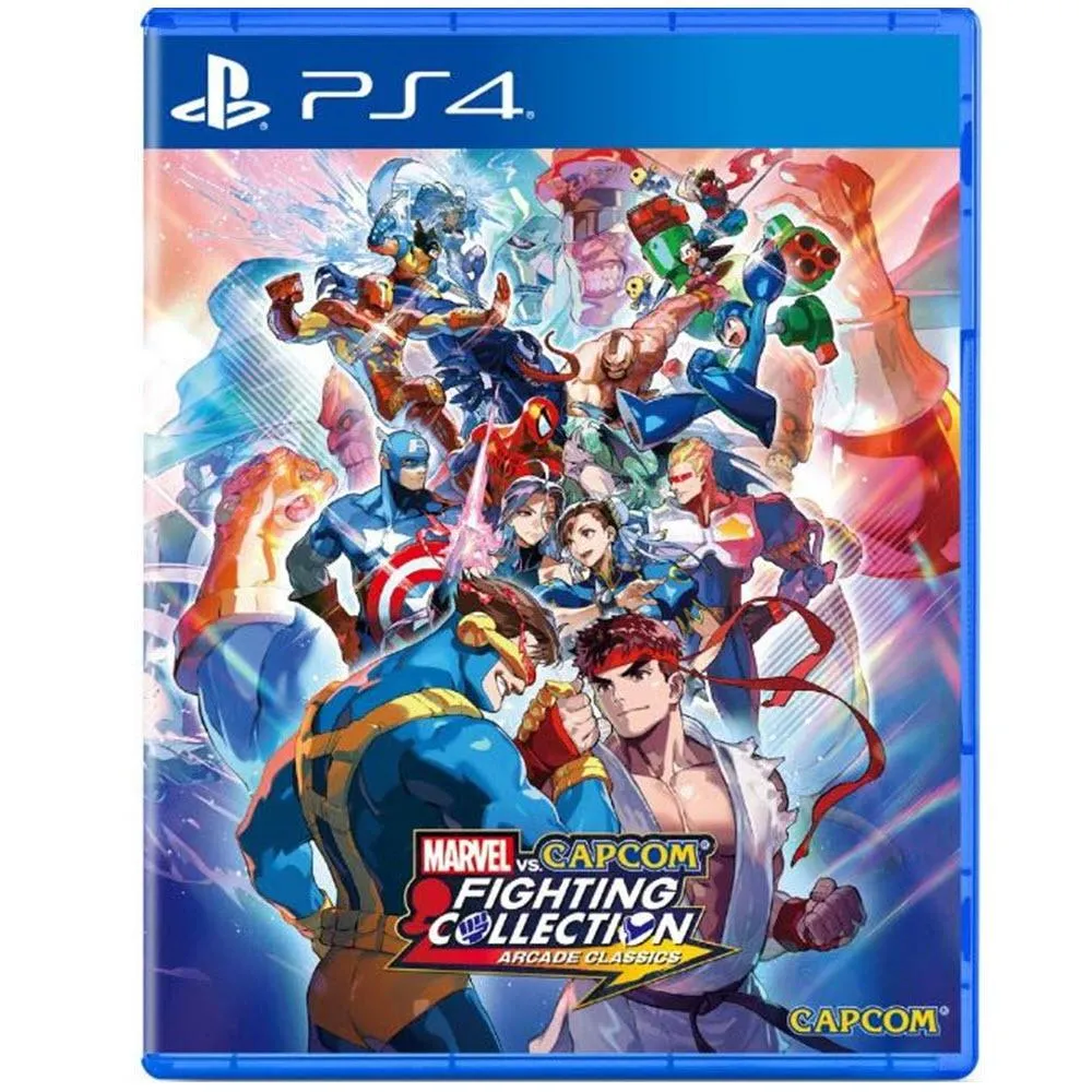 【艾達電玩】全新現貨 PS4 Marvel vs. Capcom 格鬥合集：大型電玩經典 僅提供選單中文