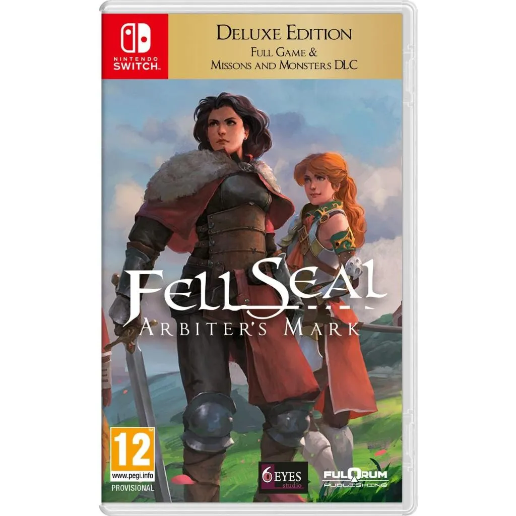 NS Switch 陷落封印：仲裁者之印 豪華版 歐版 簡中版 Fell Seal
