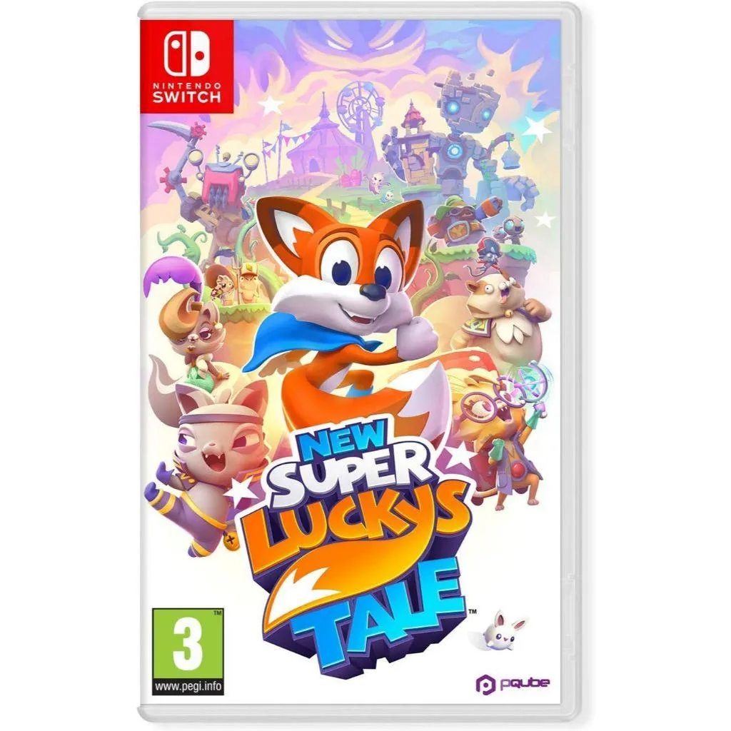 NS Switch 新萌狐歷險記 英文版 New Super Lucky's Tale