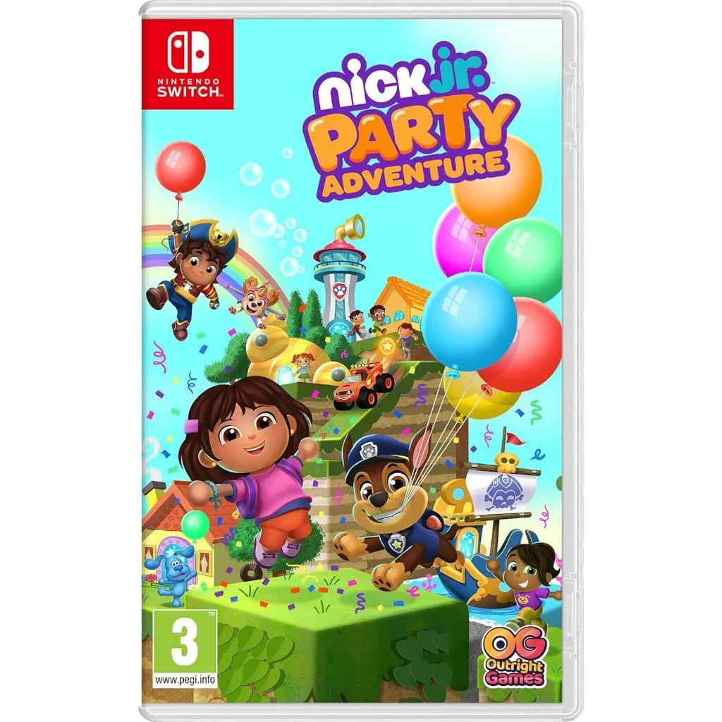 NS Switch 小尼克派對冒險 歐版 中文版 汪汪隊 Dora