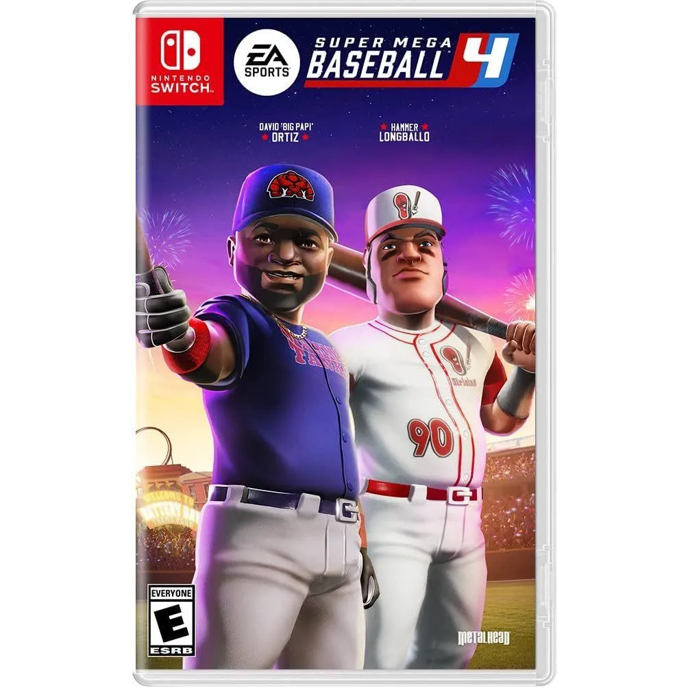 【NS】 超級棒球4 英文版 SUPER MEGA BASEBALL 4