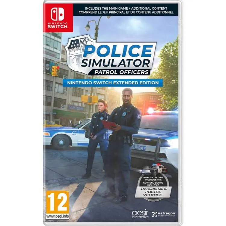 NS Switch 警察模擬器 巡警 模擬警察 歐版 中文版