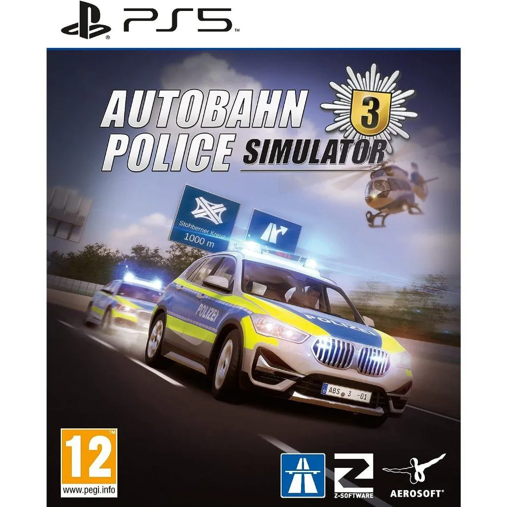 PS5 高速公路警察模擬器3 歐版 簡中版