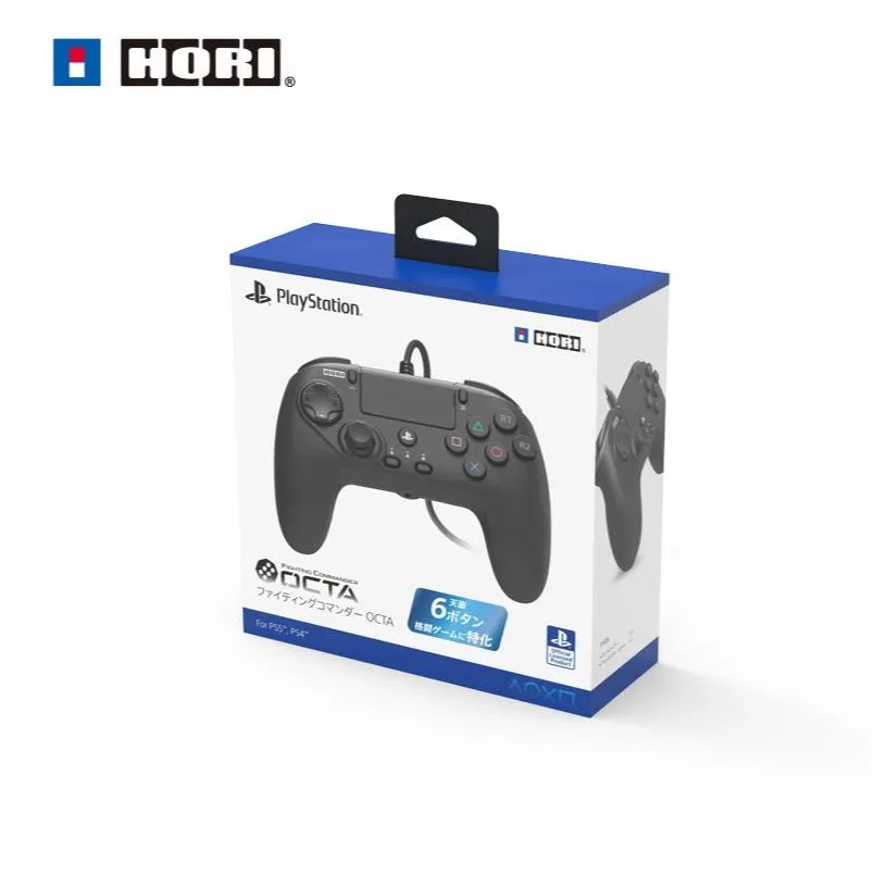 【HORI】 PS5/PS4/PC 有線格鬥專用控制器OCTA (SPF-023A)