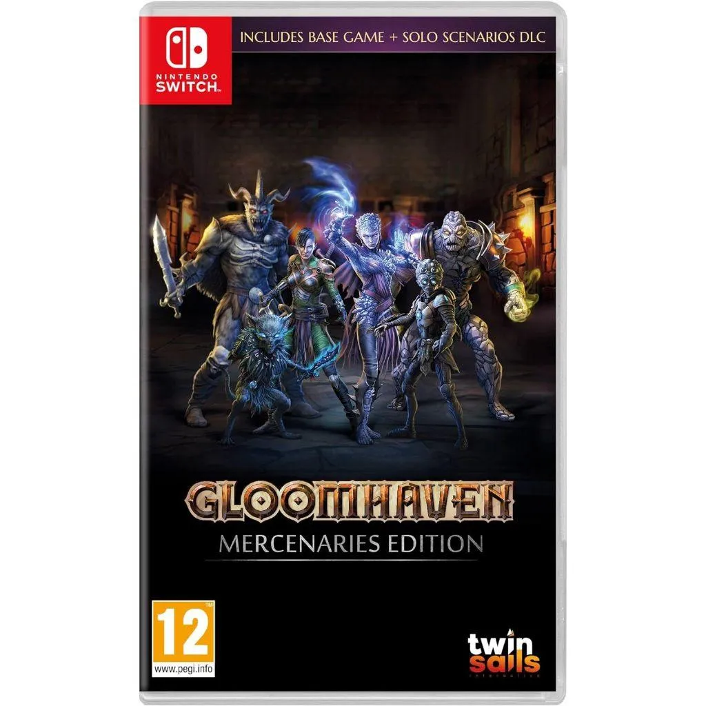 NS Switch 幽港迷城 黯悔港灣 Gloomhaven  英文版