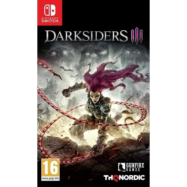NS Switch 暗黑血統3 Darksiders III 3 歐版 中文版
