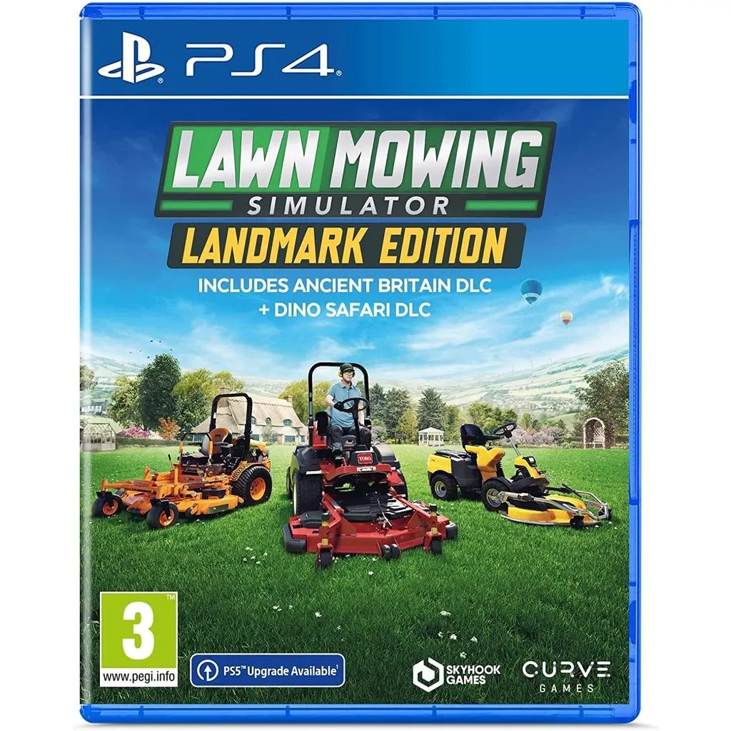 PS4 草坪修剪模擬器 地標版 歐版 中文版 Lawn Mowing Simulator