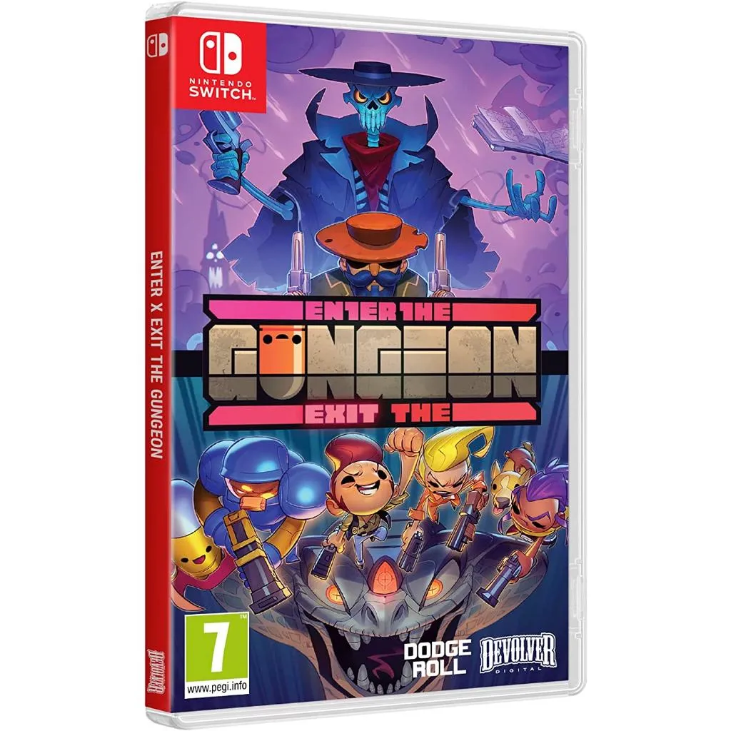 NS Switch 挺進/逃出地牢 Enter Exit The Gungeon 歐版 中文版