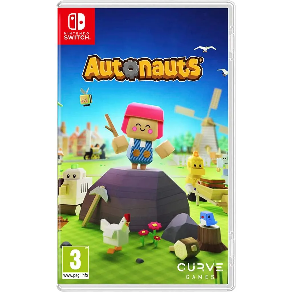 NS Switch 模擬機器人 Autonauts 歐版 簡體中文版