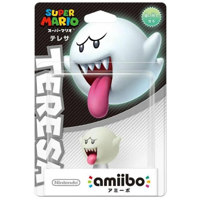 NS Switch AMIIBO-害羞幽靈-超級瑪利歐系列