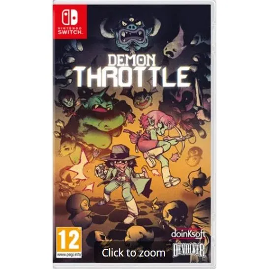 NS Switch 扼殺惡魔 Demon Throttle 歐版 英文版
