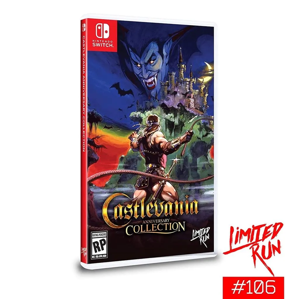 NS Switch 惡魔城週年慶合輯 Castlevania Anniversary 美版 英日文