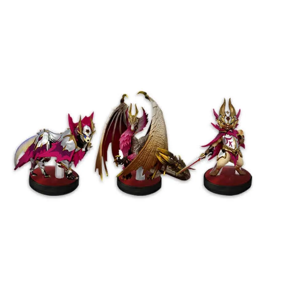 NS 魔物獵人崛起：破曉 Amiibo 爵銀龍 爵銀龍犬 爵銀龍貓 破曉 魔物獵人
