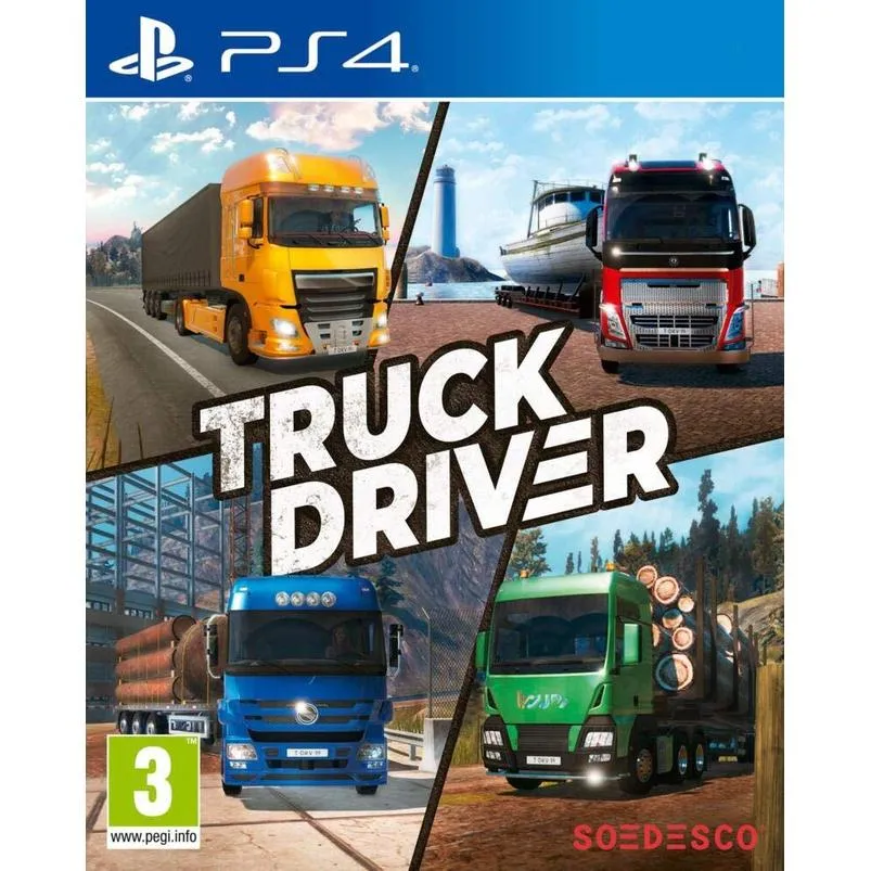 【PS4】 卡車司機 卡車駕駛 貨車司機 模擬卡車 Truck Driver 中文版 PS5可遊玩