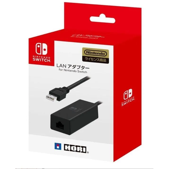 【 HORI】【NS】USB有線網路卡 網卡 USB轉RJ45轉接器 NSW-004