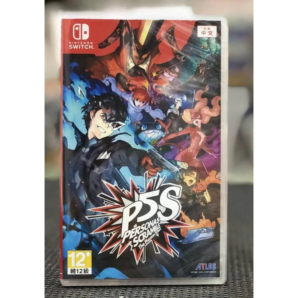 NS Switch 女神異聞錄5 亂戰 魅影攻手 P5S 中文版