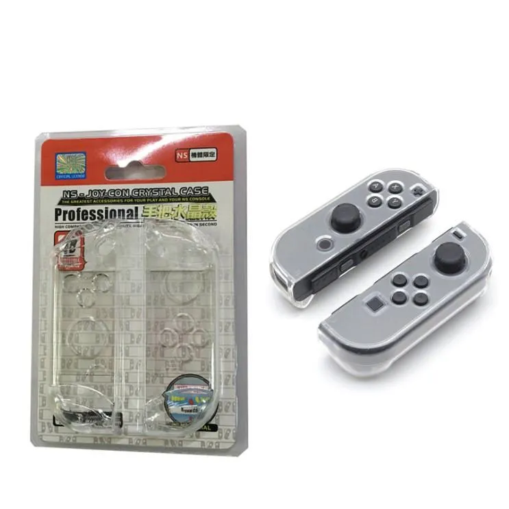 NS Switch JOY-CON 左右手柄 水晶殼 保護殼 保護套 透明殼 透明水晶殼 創念正品