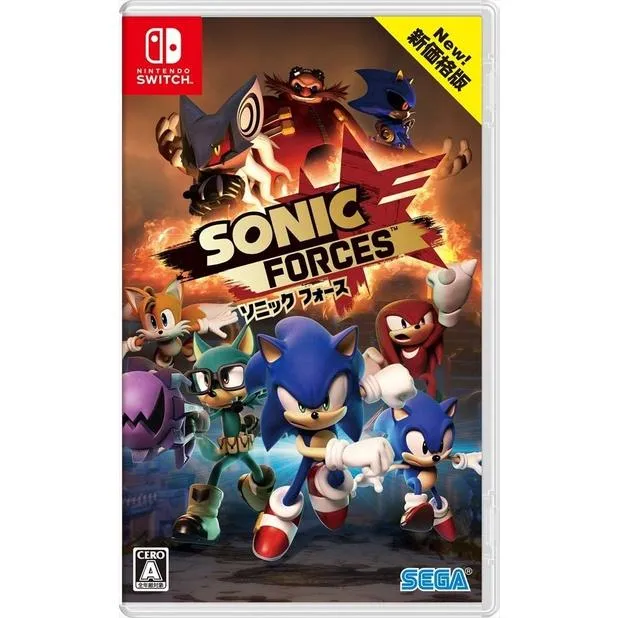 NS Switch 音速小子 索尼克 武力 SONIC FORCES 日版 中文版
