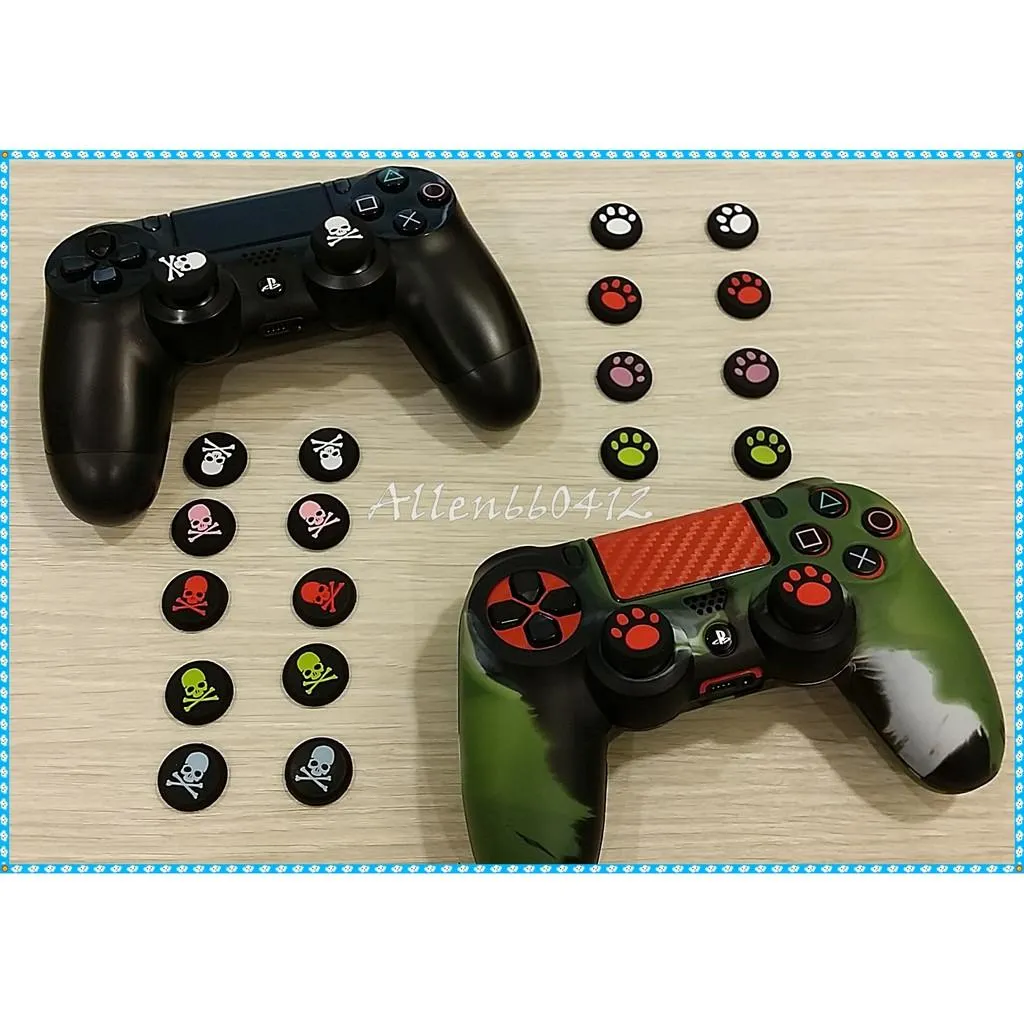 Switch Pro 貓爪/骷髏 蘑菇帽 搖桿帽 保護套 PS3/XBOX ONE 通用型